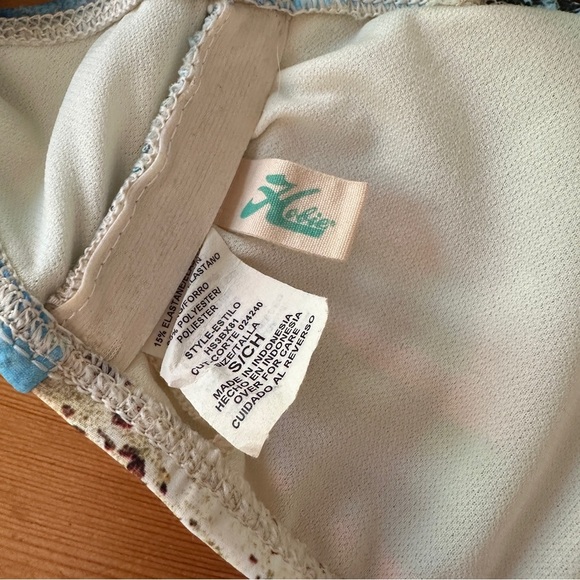 Hobie Swim Bikini Top and String Bottom surf boho women S - Picture 6 of 7